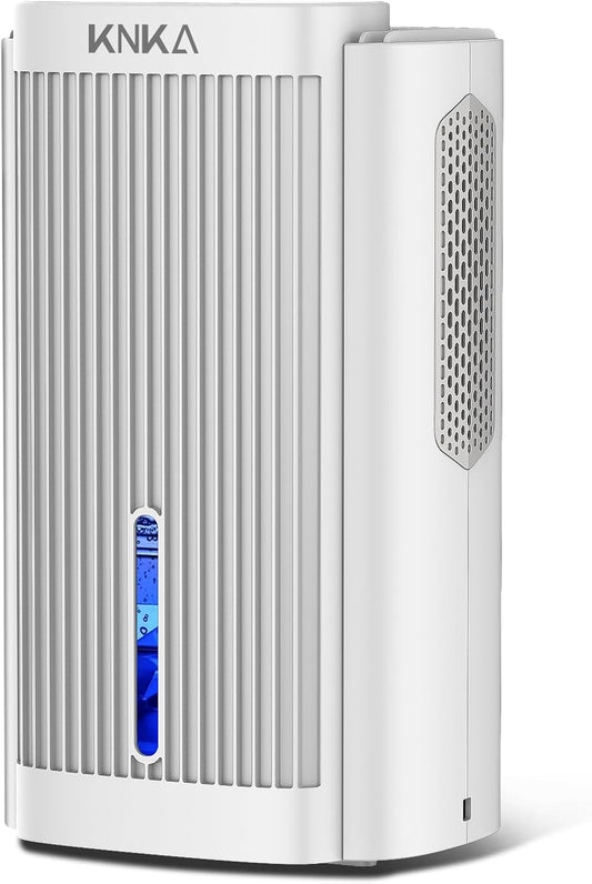 Dehumidifier,95 OZ Water Tank, 1000 sq. ft, Quiet Dehumidifier for Basement, Bathroom, RV, Closet, Bedroom with Auto Shut Off, Sleep Mode,7 Colors LED Light, Dehumidifiers for Home,White